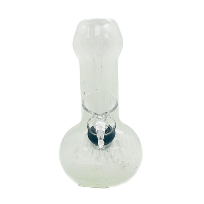 SOFT GLASS 5'' ROUND BASE WATER BONG MA-0501