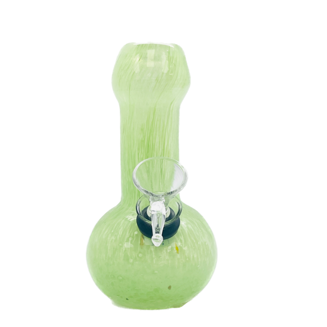 SOFT GLASS 5'' ROUND BASE WATER BONG MA-0501