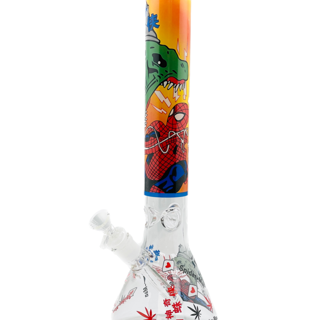 16'' SPIDER MAN BEAKER BONG MA-S8