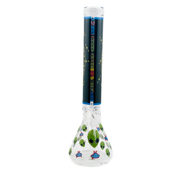 16'' SKULL HEAD BEAKER BONG MA0S2