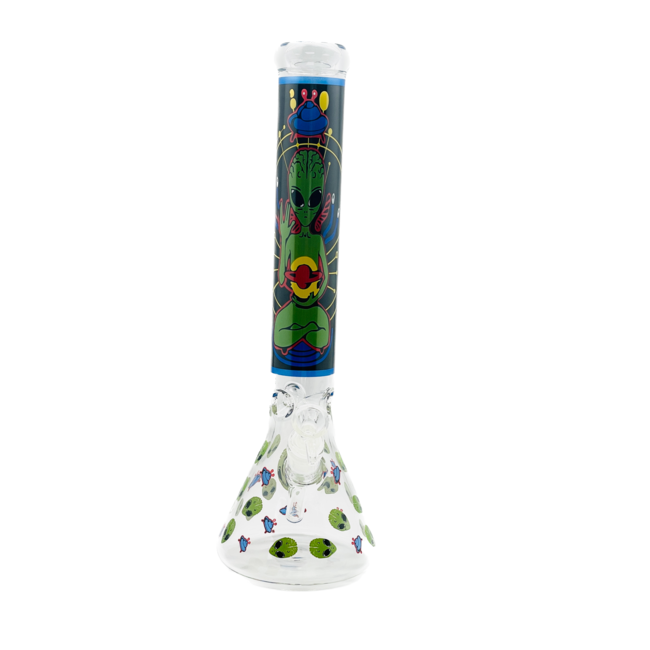 16'' SKULL HEAD BEAKER BONG MA0S2