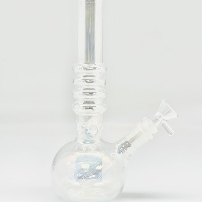 10'' CLEAR  ROUND BASE BEAKER BONG C-5