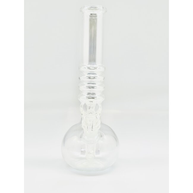 10'' CLEAR  ROUND BASE BEAKER BONG C-5