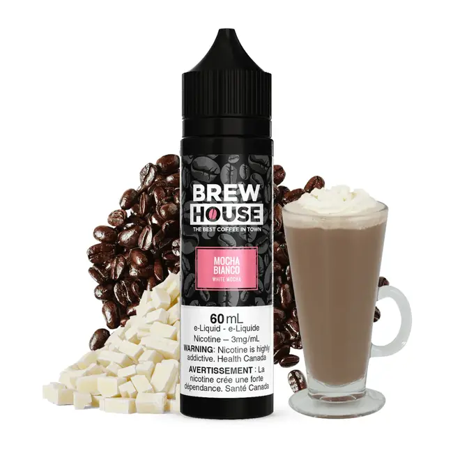 BREW HOUSE BREW  HOUSE E-LIQUID FREEBASE