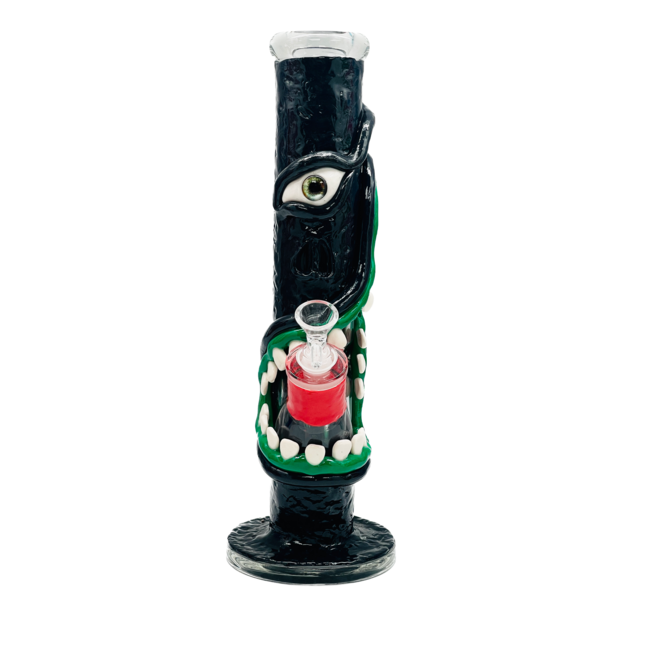 KAPOW 14'' RESIN 3D ARTWORK STRAIGHT WATER BONG-D30003