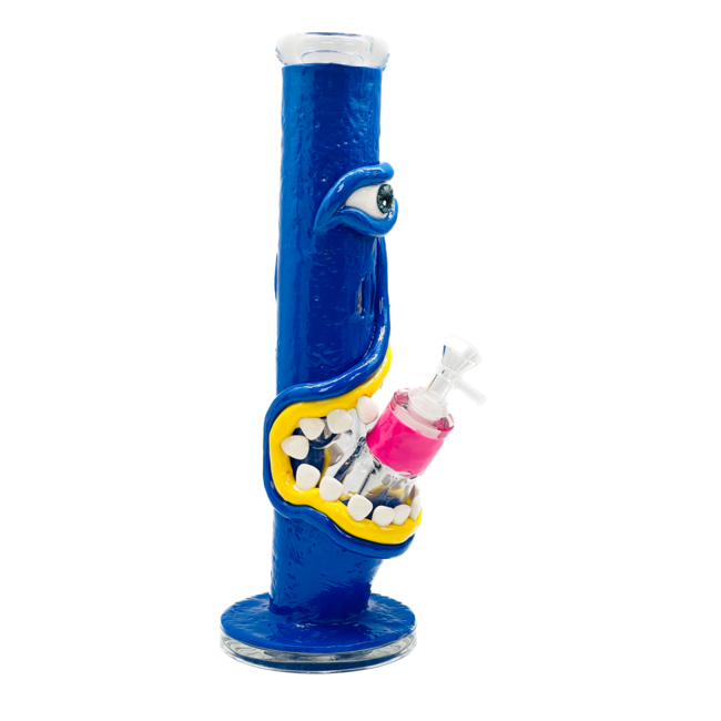 KAPOW 14'' RESIN 3D ARTWORK STRAIGHT WATER BONG-D30003