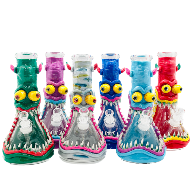 KAPOW 12''  RESIN 3D ARTWORK  BEAKER BONG-D300012