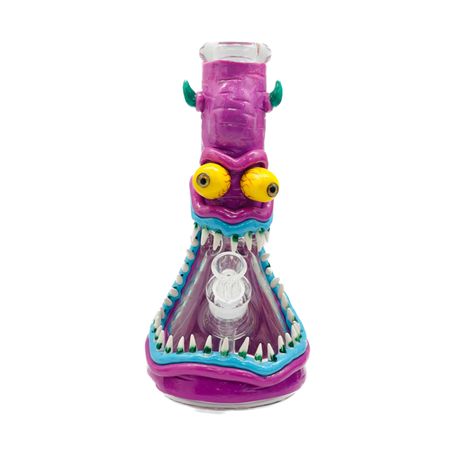 KAPOW 12''  RESIN 3D ARTWORK  BEAKER BONG-D300012