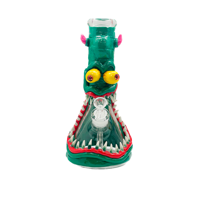 KAPOW 12''  RESIN 3D ARTWORK  BEAKER BONG-D300012