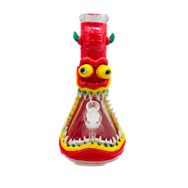 KAPOW 12''  RESIN 3D ARTWORK  BEAKER BONG-D300012
