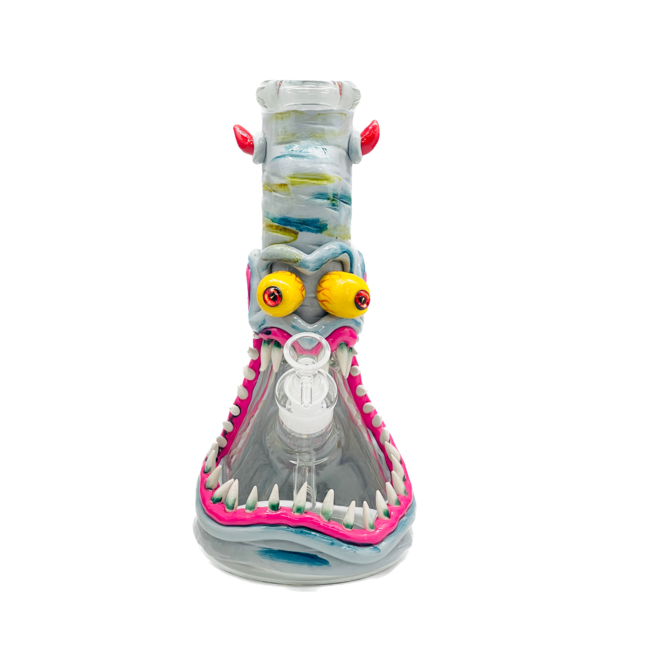 KAPOW 12''  RESIN 3D ARTWORK  BEAKER BONG-D300012