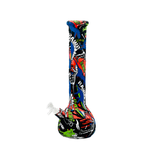 KAPOW KAPOW SILICONE BEAKER BONG-S405-1