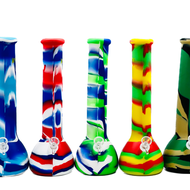 KAPOW KAPOW SILICONE BEAKER BONG-S405