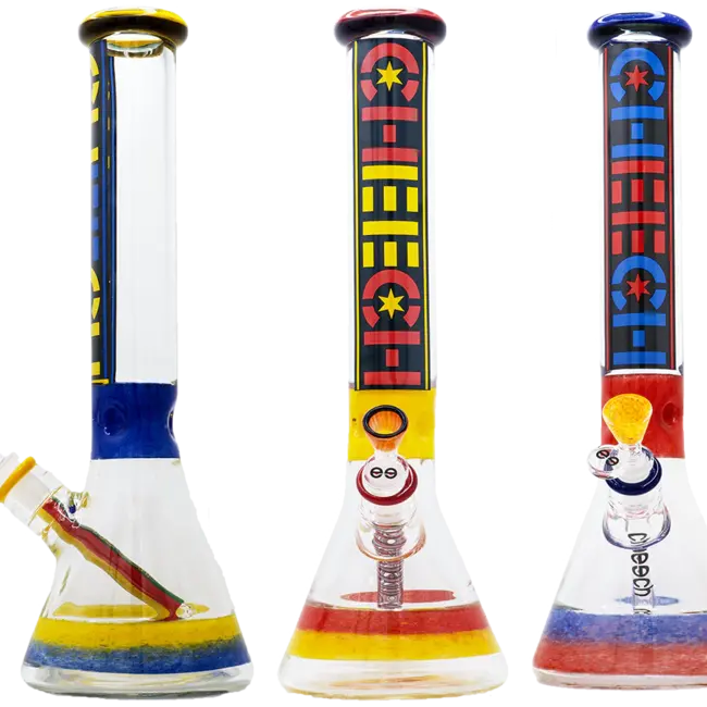 CHEECH GLASS 16'' RETRO BEAKER BONG CHE-253