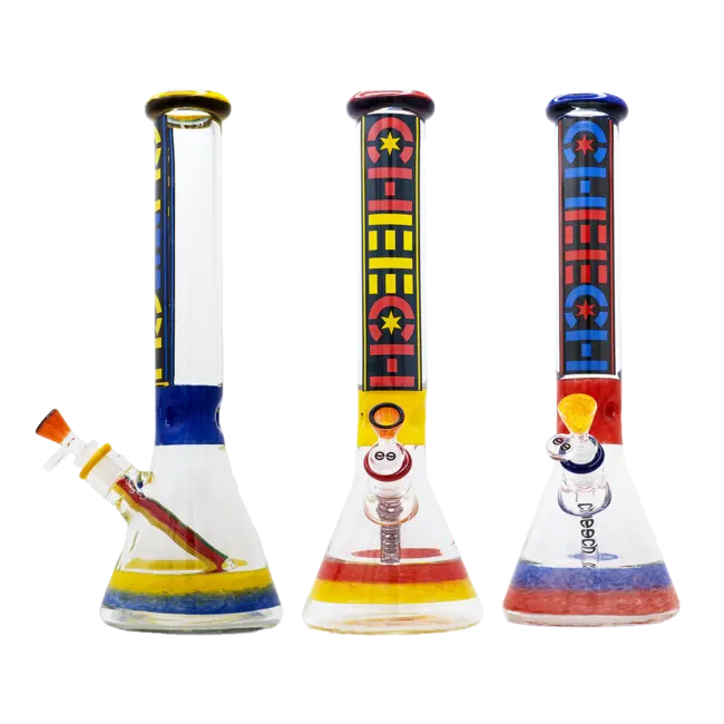 CHEECH GLASS 16'' RETRO BEAKER BONG CHE-253
