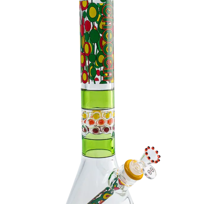 CHEECH GLASS 15'' COLOURFUL BEAKER BONG CHE-111