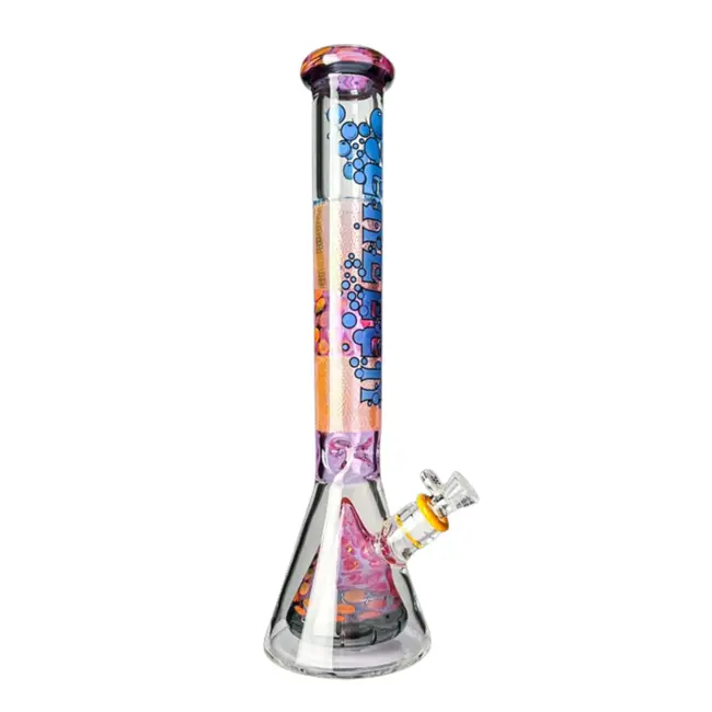 CHEECH GLASS 17'' MULTI COLOUR BEAKER IN BEAKER CHE-244