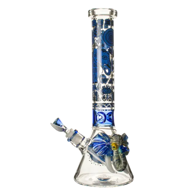 CHEECH GLASS 15'' ELEPHANT BEAKER  CHE-224