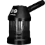 CHEECH GLASS 5'' METAL WRAPPED GLASS BUBBLER  CH-YD-2090