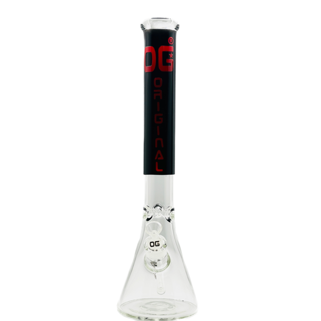 OG GLASS 18'' 7MM COLOUR BEAKER BONG OG-546
