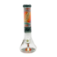 OG  GLASS 14'' 7MM WIGWAG BEAKER BONG-OG-624