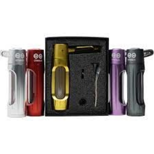 CHEECH GLASS 7'' METAL WRAPPED GLAS BUBBLER  CH-YD-2080