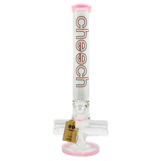 CHEECH GLASS 16'' 7MM INLINE TUBE BONG CH-150