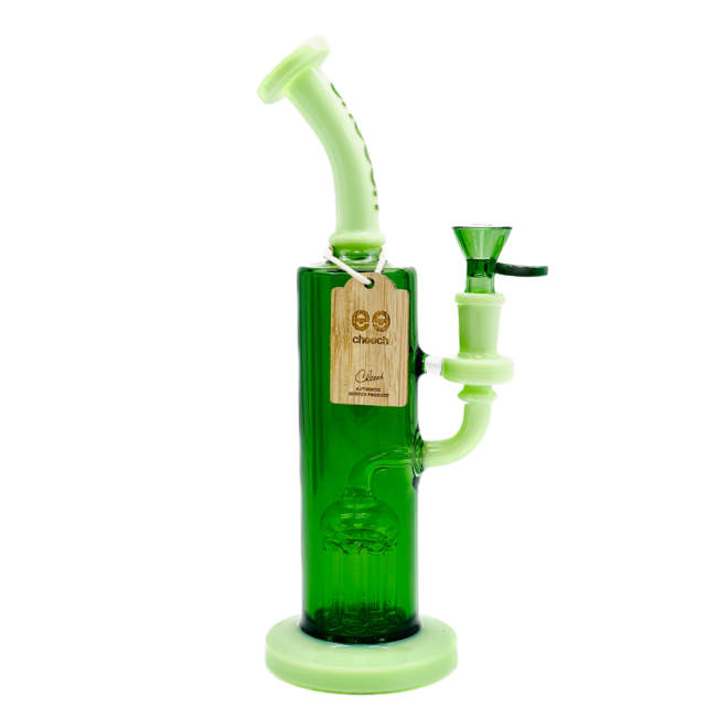 CHEECH GLASS 10'' TREE PERC TUBE BONG