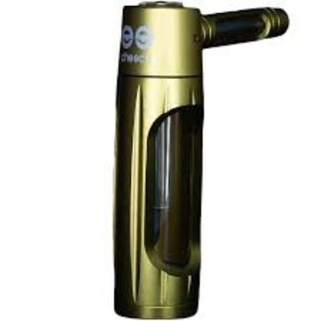 CHEECH GLASS 7'' METAL WRAPPED GLAS BUBBLER  CH-YD-2080