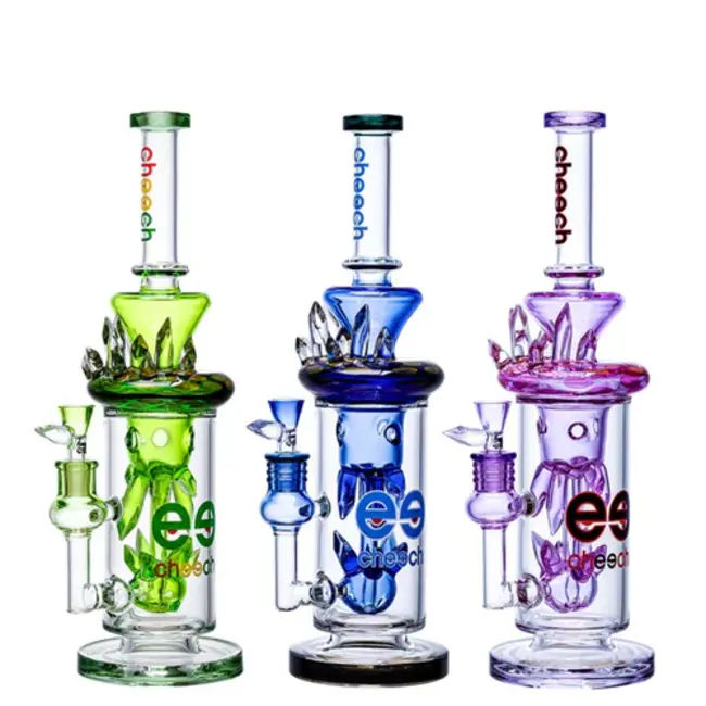 CHEECH GLASS 15'' CRYSTAL GALORE BEAKER BONG  CHE-243