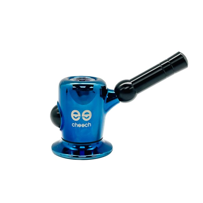 CHEECH GLASS 3'' METAL WRAPPED GLASS BUBBLER  MINI CH-YD-2060