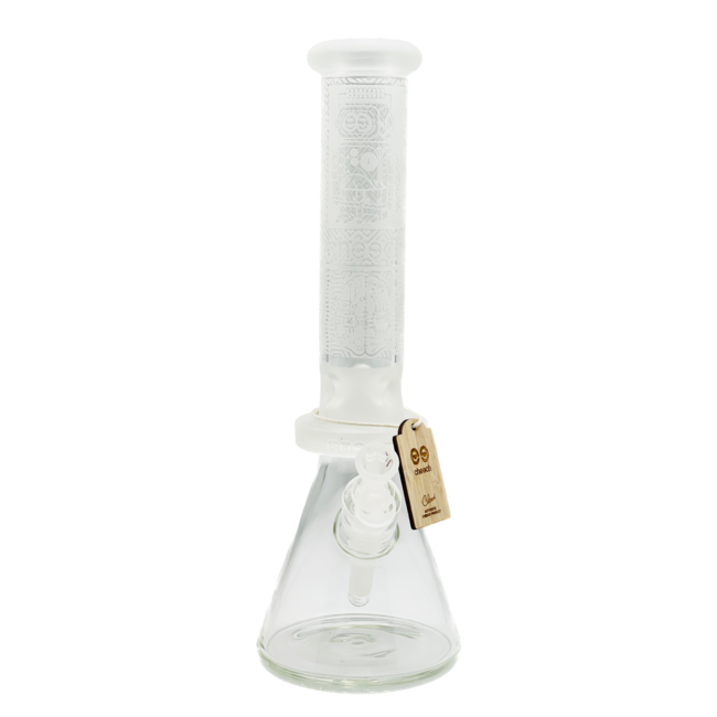 CHEECH GLASS 15'' SANDBLAST BEAKER BONG CHE-217