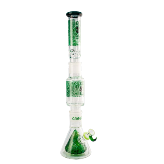 CHEECH GLASS 23'' 3 PCS BUILD A BONG SET BEAKER IN BEAKER CHE-152