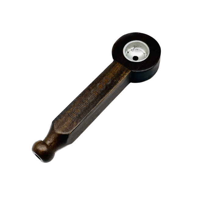 DRAGON CASTLE SMALL PORTABLE WOODEN HAND PIPE BY-003