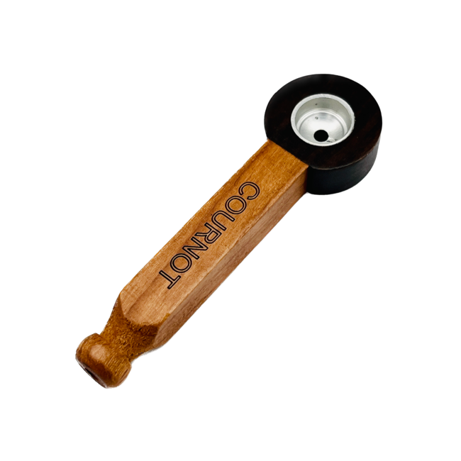 DRAGON CASTLE SMALL PORTABLE WOODEN HAND PIPE BY-003