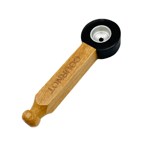 DRAGON CASTLE SMALL PORTABLE WOODEN HAND PIPE BY-003