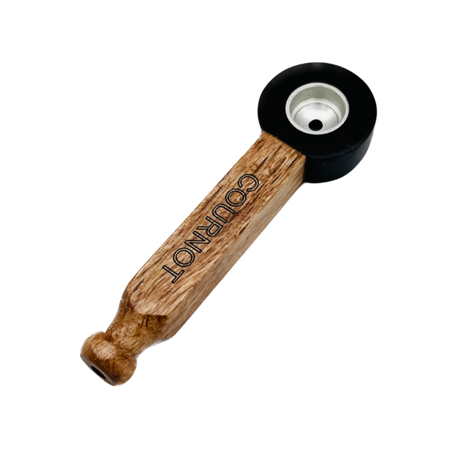 DRAGON CASTLE SMALL PORTABLE WOODEN HAND PIPE BY-003