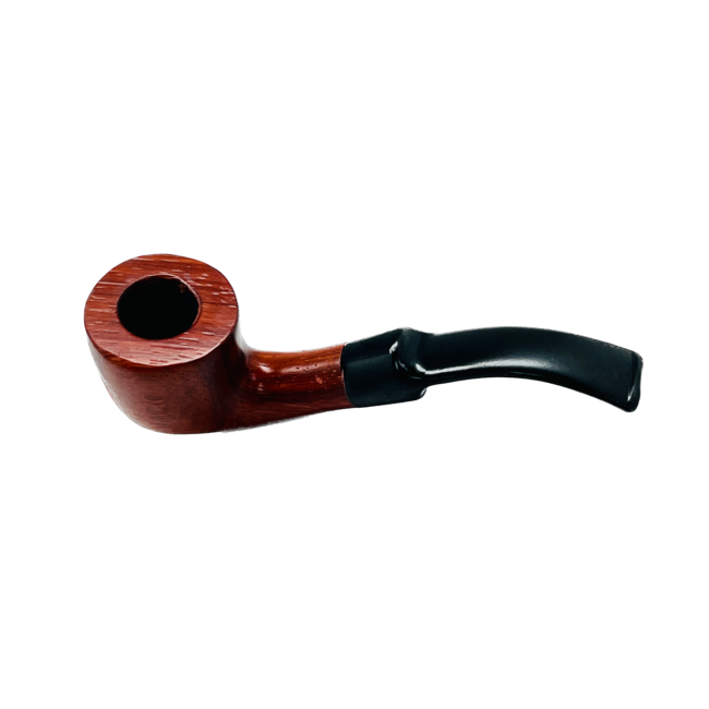 DRAGON CASTLE EBONY WOODEN HAND PIPE WD-0005