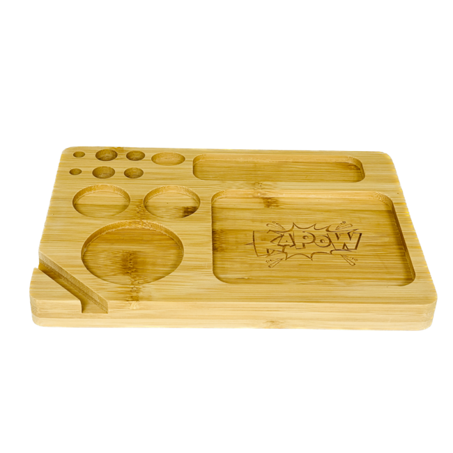 KAPOW KAPOW WOODEN ROLLING TRAY AC-081