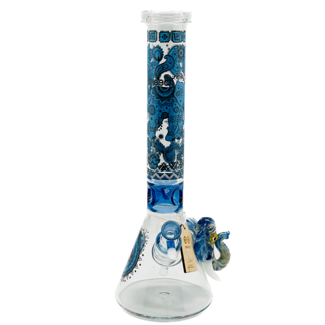 CHEECH GLASS 15'' ELEPHANT BEAKER  CHE-224