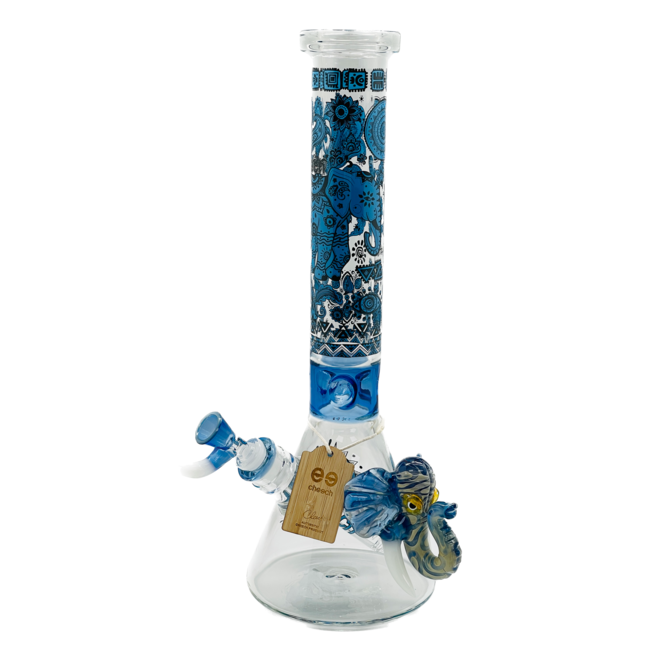 CHEECH GLASS 15'' ELEPHANT BEAKER  CHE-224