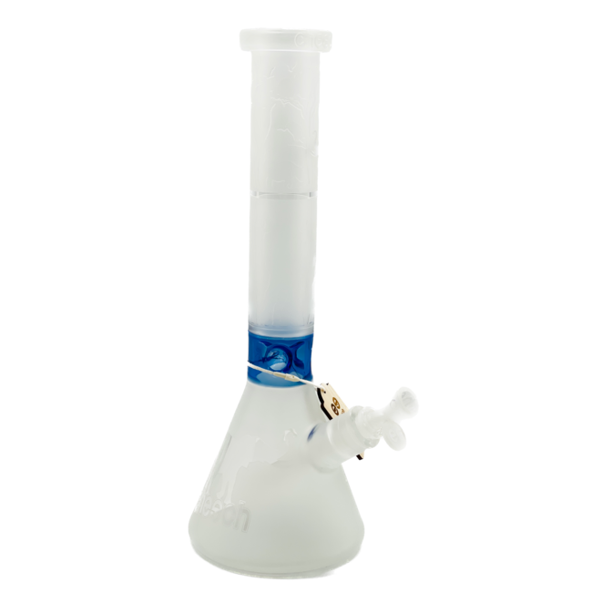 CHEECH GLASS 15'' SANDBLAST ELEPHANT BEAKER CHE-214