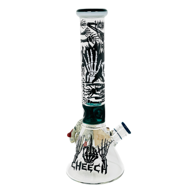 CHEECH GLASS 14'' BEAKER WITH HAND CHE-219