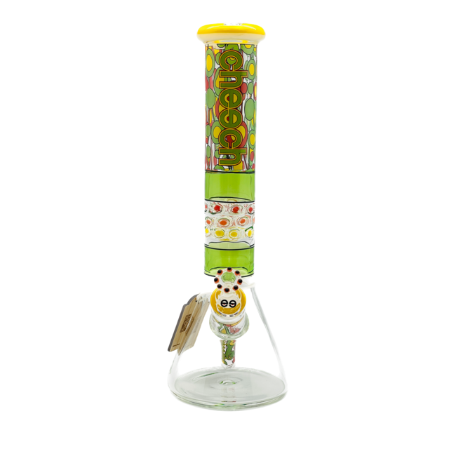 CHEECH GLASS 15'' COLOURFUL BEAKER BONG CHE-111