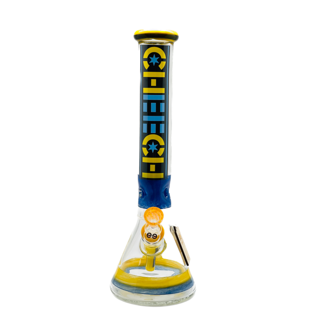 CHEECH GLASS 16'' RETRO BEAKER BONG CHE-253