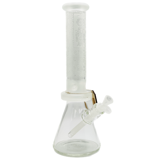 CHEECH GLASS 15'' SANDBLAST BEAKER BONG CHE-217