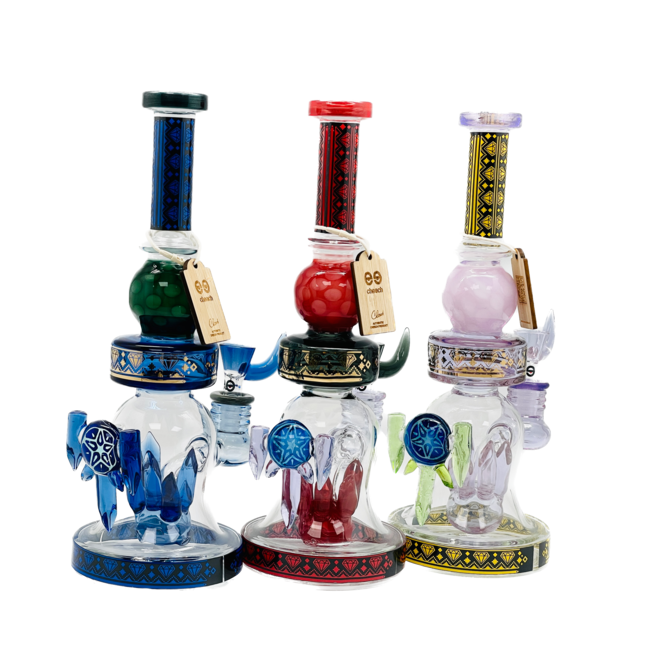 CHEECH GLASS 12'' SPARTAN SOLDIER CHE-239 BONG