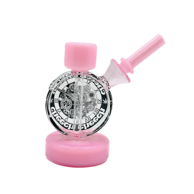 CHEECH GLASS 5.5'' CLOCK BUBBLER CH-181