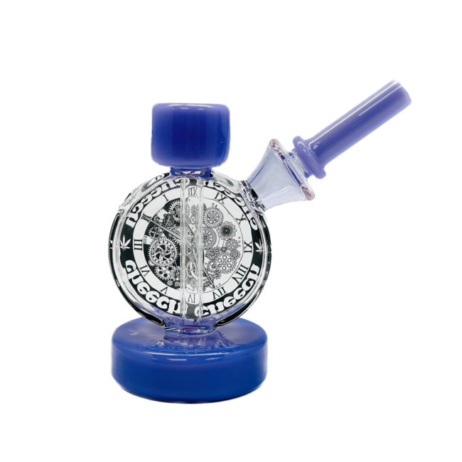 CHEECH GLASS 5.5'' CLOCK BUBBLER CH-181