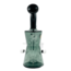 CHEECH GLASS 8'' CHARCOAL BLACK  BUBBLER WITH GIFT BOX CA-065